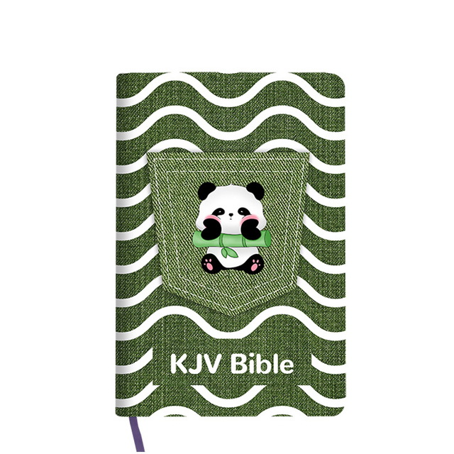 Wholesale New Customized PU Leather Printing King James Version Oldest Printed Bible