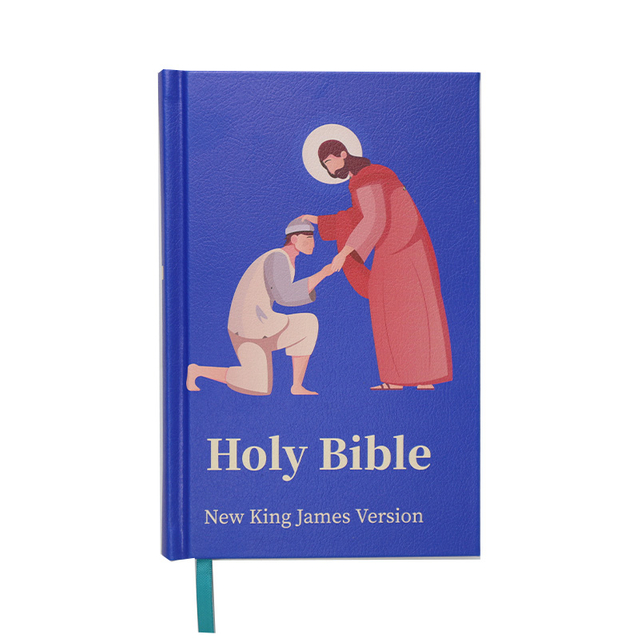 Professionalism Manufacturer High Quality Custom Pink Leather KJV Bible Large Print