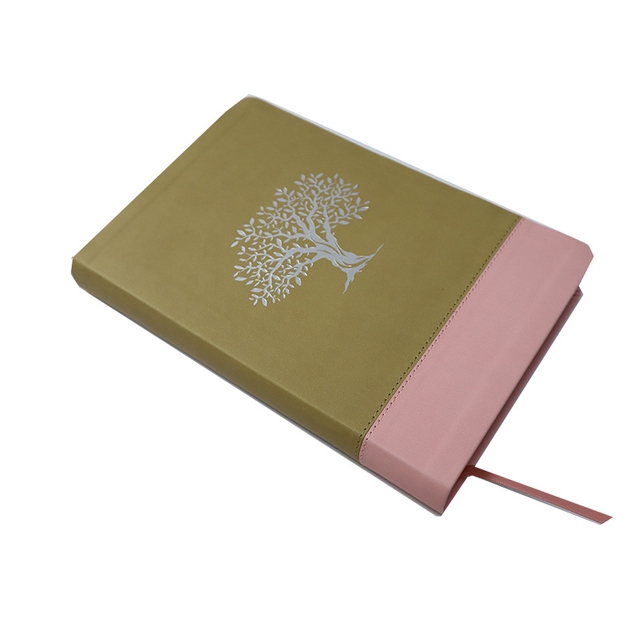 New Design Manufacturer High Quality Hot Stamping PU Leather Deboss English Bible