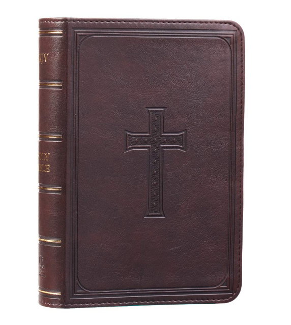 Dark Brown Soft Cover Spine Hot Stamping Customized Spanish Printing Book Factory Bibles Manufacturer Supplier Wholesale 