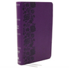 Emboss Design Soft Cover Purple PU Cover Customized Giant Print Amplified Bible