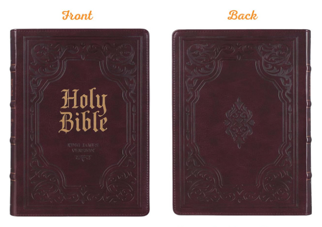 New Design Dark Black Soft Cover Customized Spanish Book Printing Factory Wholesale Bibles Manufacturer Sales