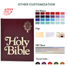 Customization Hard Cover Holy Bible Printing Books Free Christian Printables