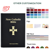 Customization Mixed Color Hot Sliver English Bible Book Printable Kjv Bible