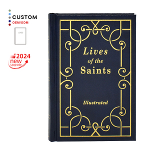 Factory Custom Logo/Pattern New Design Large Print Catholic Study Bible