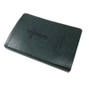 Modern Blue Cover Bible Book Multi Functional Holy Bible With Ribbon Lightweight Pu Leather Cover Christian Bible