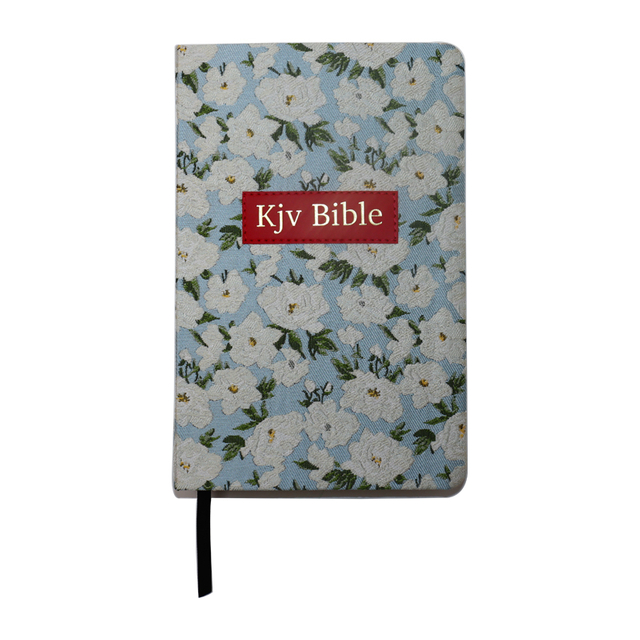 Customized Design Emboss Logo Book Printing House Personalized Bible Large Print