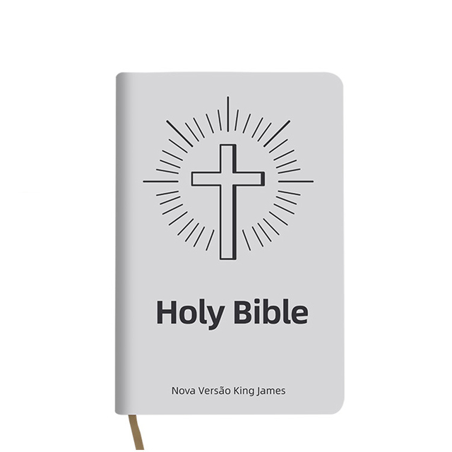 New OEM Supplier Fashionable KJV Linen Cover Saint Niv Study Bible Factory