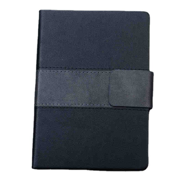 Pu Leather Plain Custom Notebook A5 Diary with Magnetic Buckle Personalised Leather Journal