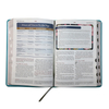 Wholesale High Quality New Design Book Printing Service English Pu Leather Soft Cover Holy Bible