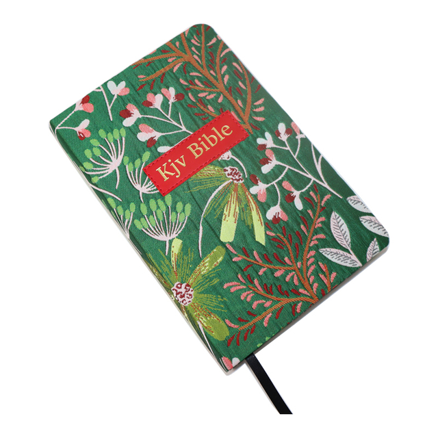 Customized Design Logo Book Printing Service Hard Cover 1960 Version Study Bible