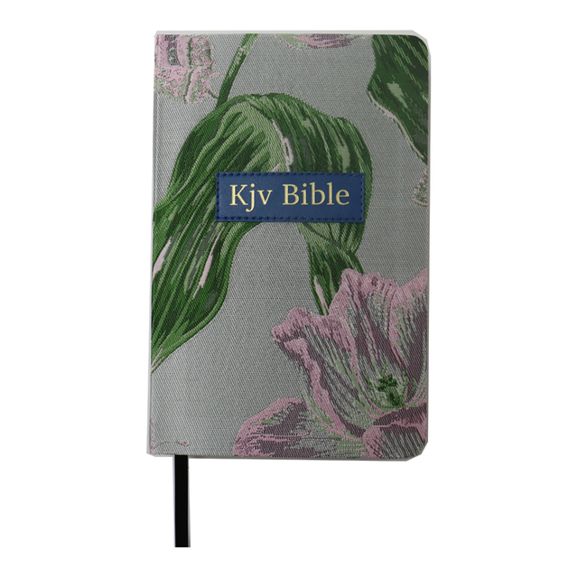  Customized Design Emboss Logo Pu Grey Card Cover 1960 Version Study Bible