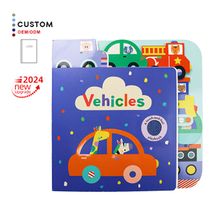 Children Flip Three-Dimensional Card Book Cardboard Book Printing Custom Kids Books