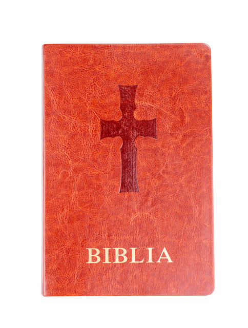 Hot Sales Different Color Pu Leather Cover Book Printing Service Professional Custom Logo Pattern English Bible Versions