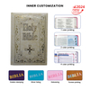 Wholesale Customization Mixed Color Hot Sliver Printable Bible Pages