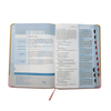 New Design Manufacturer High Quality Hot Stamping PU Leather Deboss English Bible