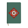 French Bible Louis Second Fashion Orange Pu Cover with Gilding Sprayed Edges Book Hard Cover Bible Book