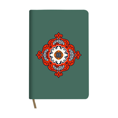 French Bible Louis Second Fashion Orange Pu Cover with Gilding Sprayed Edges Book Hard Cover Bible Book