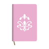 Custom OEM Printing Service Wholesale Manufacturer Gold Edge Pink PU Leather Cover Holy Gift Church Prayer Bible Book